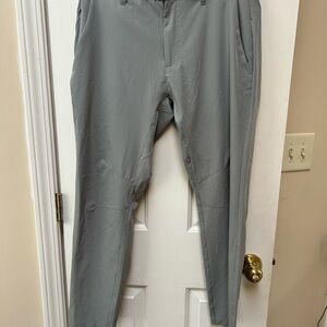 Fabletics Men's Lightweight Stretch Chinos - Light Gray